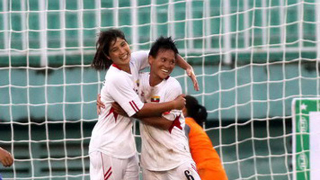 Giải VĐ nữ ĐNÁ 2012 - 18h30 ngày 15/9, Myanmar vs Singapore: Tái diễn thế trận một chiều