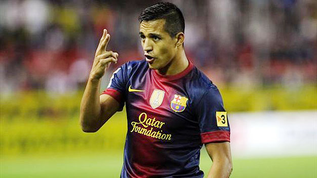 Alexis Sanchez vừa ghi bàn đã đi vào lịch sử Barca