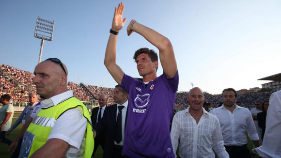 Mario Gomez ra mắt tại Fiorentina