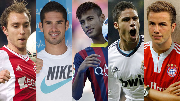 Top 5 cầu thủ trẻ xuất sắc nhất hành tinh