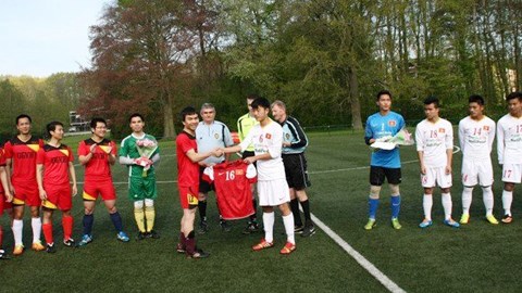 U19 Việt Nam thắng... 28-0 trên đất Bỉ