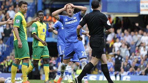 Chelsea 0-0 Norwich: The Blues buông súng