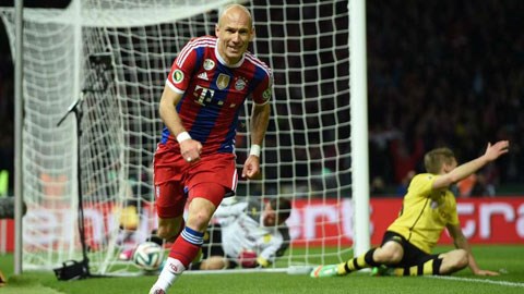 Dortmund 0-0 Bayern (Hiệp phụ 0-2): Hùm xám lần thứ 17 vô địch cúp QG