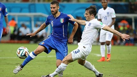 Chấm điểm Anh 1-2 Italia: Candreva “phạt cánh” tuyển Anh