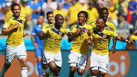 Colombia 3-0 Hy Lạp: Nam Mỹ trọn niềm vui