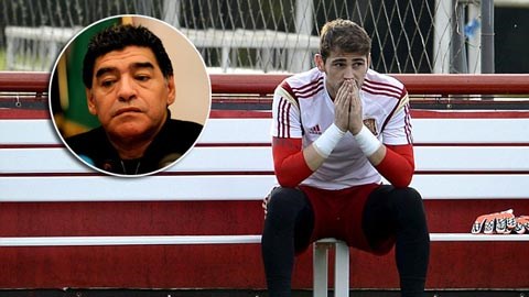 Maradona chỉ trích không thương tiếc Casillas