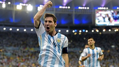 Argentina 2-1 Bosnia: Messi 
