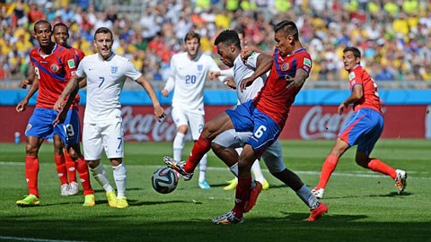 Anh 0-0 Costa Rica: Tam sư cúi mặt rời giải