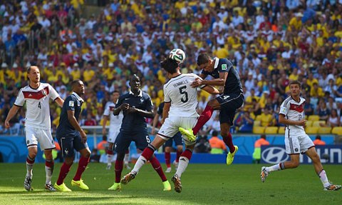Đức 1-0 Pháp: Xe tăng thẳng tiến vào bán kết