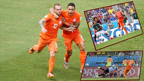 Sneijder càng chơi càng hay: Quỷ đã hiện hình!