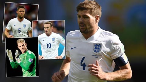 Ai thay thế Gerrard làm đội trưởng ĐT Anh?