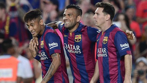 Messi và Dani Alves quan trọng thế nào tại Barca?
