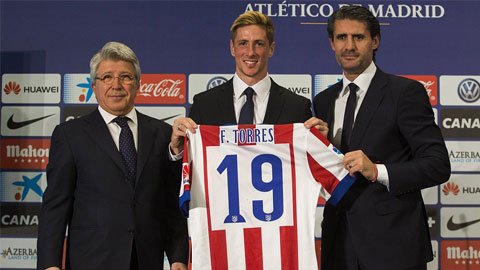 Torres tái ra mắt trước 45.000 CĐV Atletico Madrid
