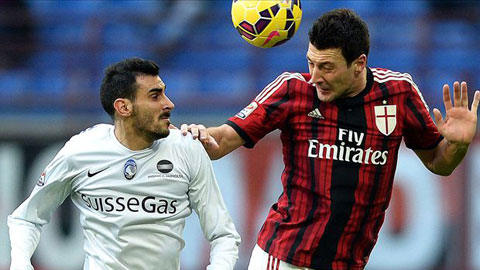 Milan 0-1 Atalanta: Thêm một cú sốc