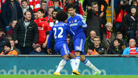 Một ngày trước trận Chelsea – Liverpool: Costa, phá 