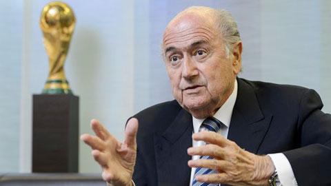 Chủ tịch Blatter lần đầu lên tiếng sau vụ scandal đình đám của FIFA
