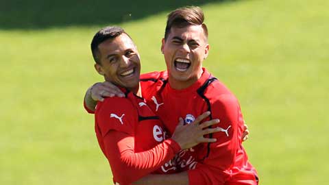 Ecuardo Vargas và Alexis Sanchez: Cặp đôi hoàn hảo!