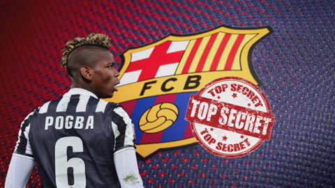 Đại diện Barcelona đang ở Juventus, chuẩn bị kí hợp đồng với Pogba