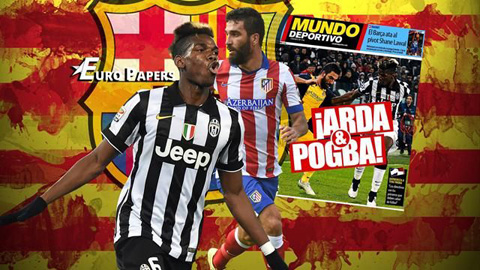 Iniesta chào mừng Pogba & Turan đến Barca