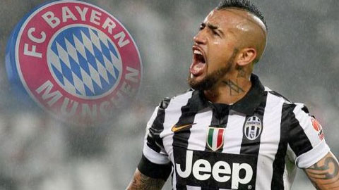 Bóng đá - Bayern xác nhận đạt thỏa thuận mua Vidal từ Juventus
