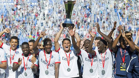 Bóng đá - Đánh bại Lyon 2-0, PSG lần thứ 3 liên tiếp vô địch Siêu cúp Pháp