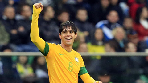 Đội tuyển Brazil triệu tập: Kaka trở lại, Coutinho mất chỗ