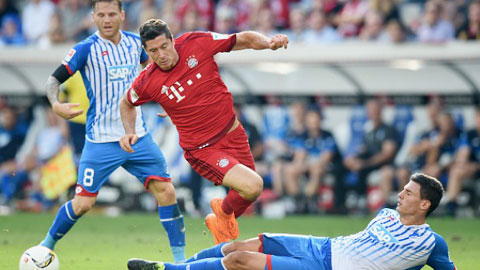 Hoffenheim 1-2 Bayern: 'Hùm xám' thoát hiểm khó tin