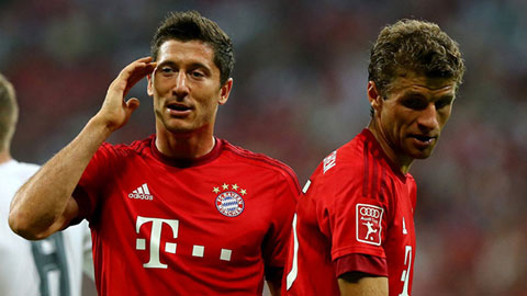 Hàng công Bayern: Cuộc đua giữa Mueller & Lewandowski