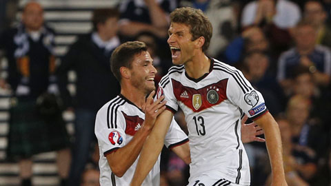 Vòng loại EURO 2016: Đức, Bồ Đào Nha cùng thắng nhọc