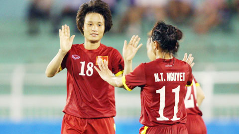 Bóng đá - Thắng Jordan 2-1, ĐT nữ Việt Nam duy trì cơ hội dự Olympic Rio 2016