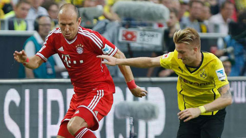Đại chiến Bayern vs Dortmund: Dấu hỏi cho Reus và Robben