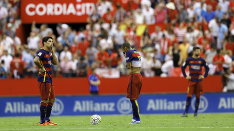Bóng đá - Vắng Messi, Barca chìm nghỉm trên sân nhà Sevilla