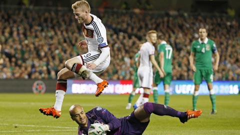 Bóng đá - Đức bại trận trước CH Ireland: Bài học về  sự thực dụng