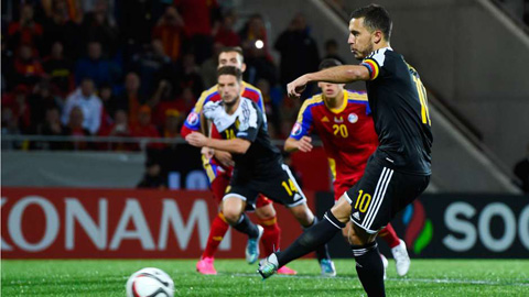  Tiền vệ Eden Hazard (Bỉ): 4 bàn/661 phút