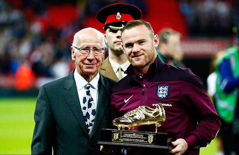 Wayne Rooney (Anh): 7 bàn/669 phút