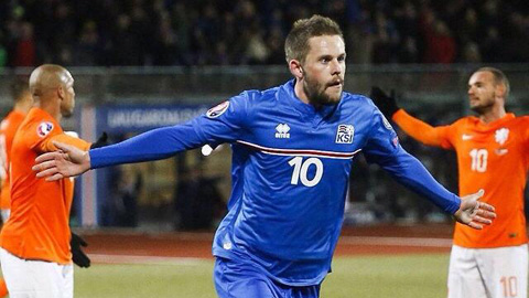 Tiền vệ Gylfi Sigurdsson (Iceland): 6 bàn/799 phút