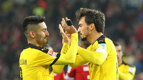 Bóng đá - Mainz 0-2 Dortmund: Reus đá hỏng phạt đền, Dortmund vẫn giành 3 điểm