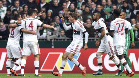Bóng đá - Toàn thắng 9 trận, Bayern đi vào lịch sử Bundesliga