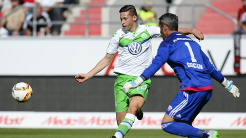 Bóng đá - Draxler dần khẳng định vai trò cột trụ tại Wolfsburg