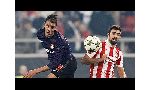 Olympiacos 2-1 Arsenal (Highlights bảng B, Champions League)