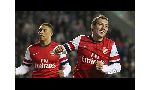 Reading 2-5 Arsenal (England Premier League 2012-2013, round 17)